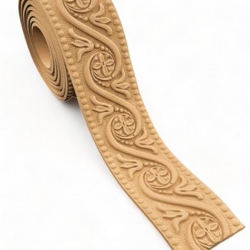 Wood Carved Flexible Trim ~ 215cm. X 7cm.