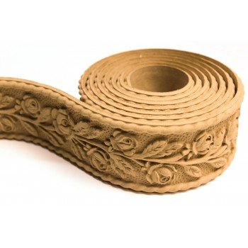 Wood Carved Flexible Trim ~ 215cm. X 6.5cm