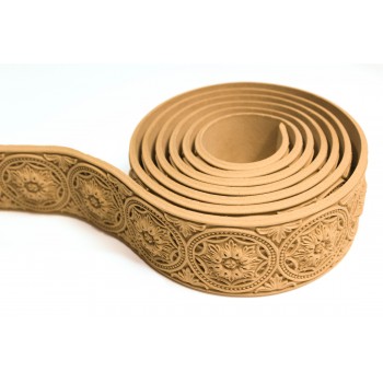 Wood Carved Flexible Trim ~ 215cm. X 5.5cm,