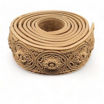 Wood Carved Flexible Trim ~ 215cm. X 5.5cm,