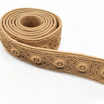 Wood Carved Flexible Trim ~ 215cm. X 5.5cm,