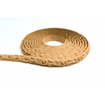 Wood Carved Flexible Trim~ 215cm. X 0.8cm.