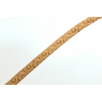 Wood Carved Flexible Trim~ 215cm. X 0.8cm.