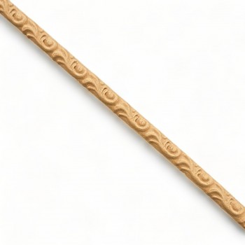 Wood Carved Flexible Trim~ 215cm. X 0.8cm.