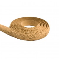 Wood Carving Flexible Trim~ 215cm. X 2cm.