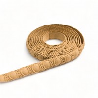 Wood Carved Flexible Trim~ 215cm. X 1.3cm.