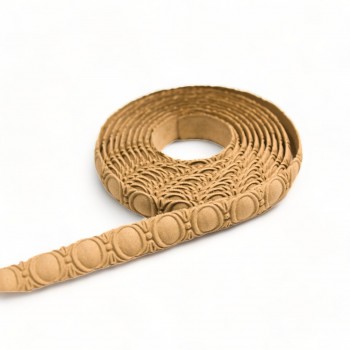 Wood Carved Flexible Trim~ 215cm. X 1.3cm.