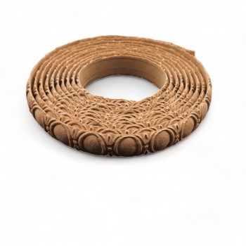 Wood Carved Flexible Trim~ 215cm. X 1.3cm.
