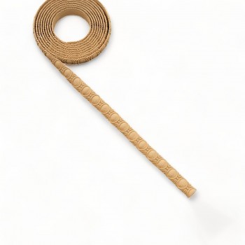 Wood Carved Flexible Trim~ 215cm. X 1.3cm.