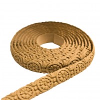Wood Carved Trim Flexible ~215cm. X 1.4 cm.