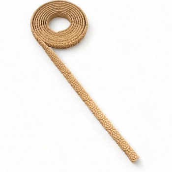 Wood Carved Trim Flexible ~215cm. X 1.4 cm.
