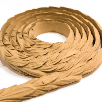Wood Carved Flexible Trim~ 215cm. X 1.5cm.
