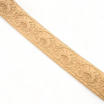 Wood Carved Trim Flexible ~215cm. X 6.5 cm.