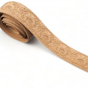 Wood Carved Trim Flexible ~215cm. X 6.5 cm.