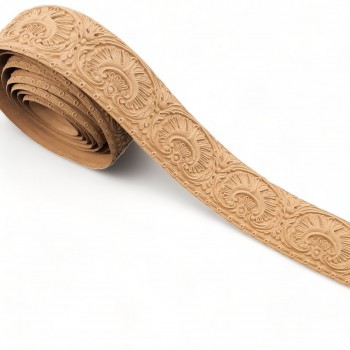 Wood Carved Trim Flexible ~215cm. X 6.5 cm.