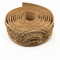 Wood Carved Trim Flexible ~300cm. X 6.5 cm.