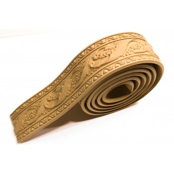 Wood Carved Flexible Trim ~ 215cm. X 7cm.