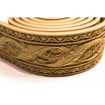 Wood Carved Flexible Trim ~ 215cm. X 7cm.