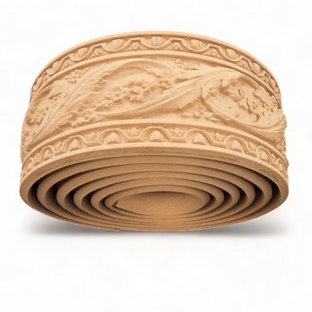 Wood Carved Flexible Trim ~ 215cm. X 7cm.
