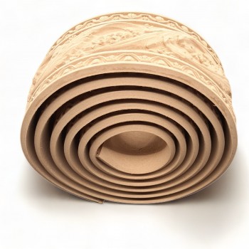 Wood Carved Flexible Trim ~ 215cm. X 7cm.