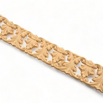 Wood Carved Trim Flexible ~215cm. X 7cm.