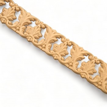 Wood Carved Trim Flexible ~215cm. X 5.5cm.