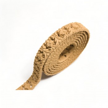 Wood Carved Trim Flexible ~215cm. X 3cm.