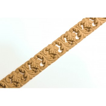 Wood Carved Trim Flexible ~215cm. X 3cm.