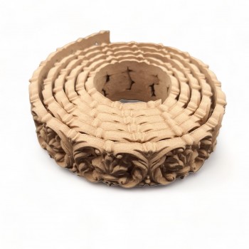 Wood Carved Trim Flexible ~215cm. X 3cm.