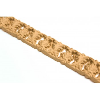 Wood Carved Trim Flexible ~215cm. X 3cm.
