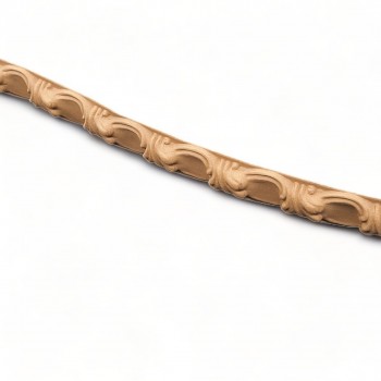 Wood Carved Trim Flexible ~215cm. X 2.8cm.
