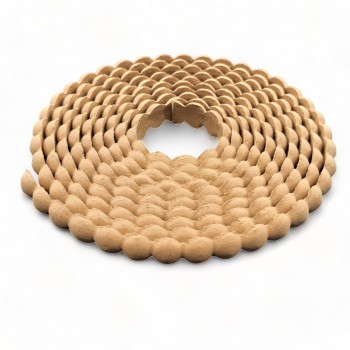 Wood Carved Trim Flexible ~215cm. X 1.1cm.