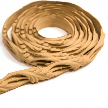 Wood Carved Trim Flexible ~215cm. X 2cm.
