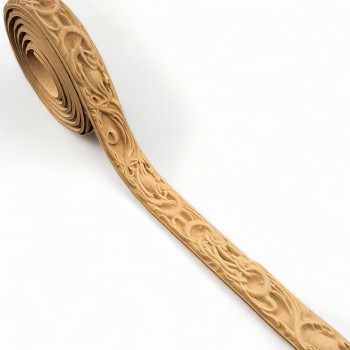 Wood Carved Trim Flexible ~215cm. X 3.1cm.