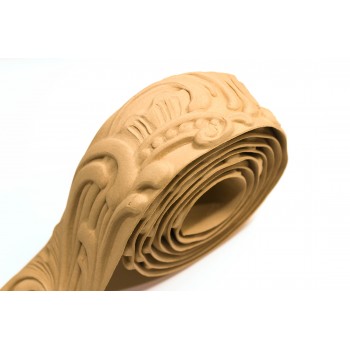 Wood Carved Trim Flexible ~215cm. X 5.5cm.