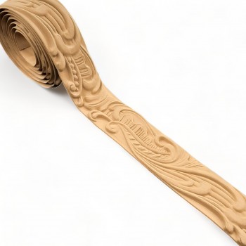 Wood Carved Trim Flexible ~215cm. X 5.5cm.