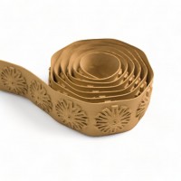 Wood Carved Trim Flexible ~215cm. X 5.5cm.
