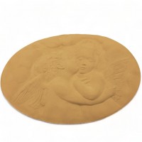 Wood Carving Decorative Angels 43cm X 32.5cm
